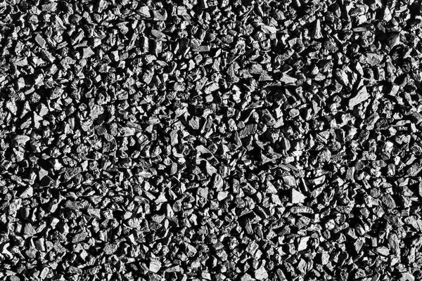 黒の活性炭の質感のクローズアップ ココナッツ炭 — ストック写真