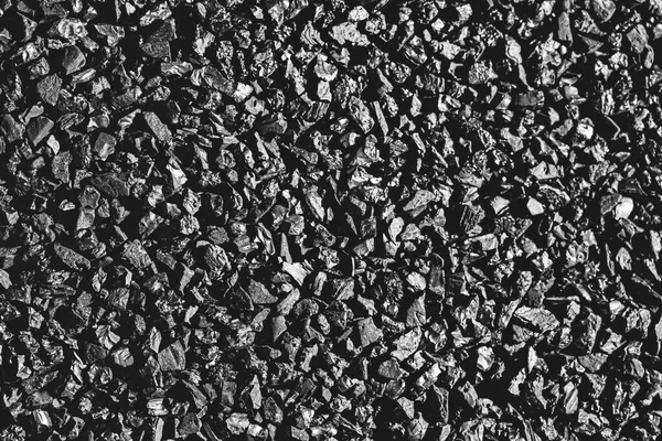 Primer Plano Textura Carbono Activado Negro Carbón Coco — Foto de Stock