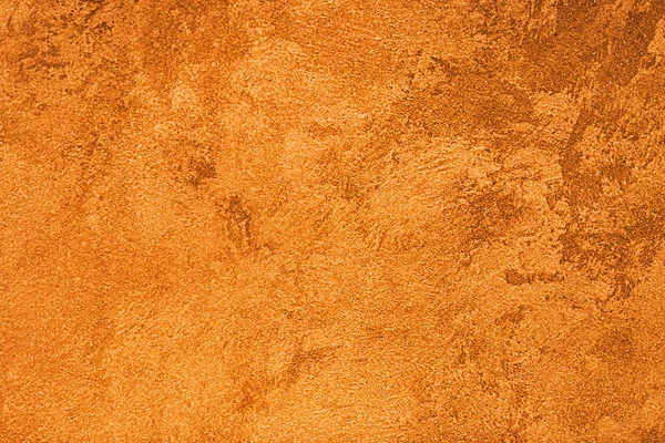 Textur Aus Orangefarbenem Zierputz Oder Beton Abstrakter Grunge Hintergrund Für — Stockfoto