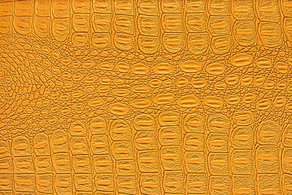 Textura Piel Cocodrilo Naranja Fondo Abstracto Para Diseño —  Fotos de Stock