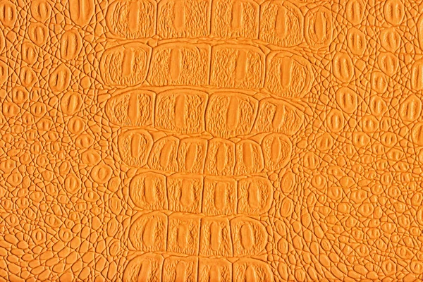 Skóra Pomarańczowa Krokodyla Streszczenie Tła Projektu — Zdjęcie stockowe