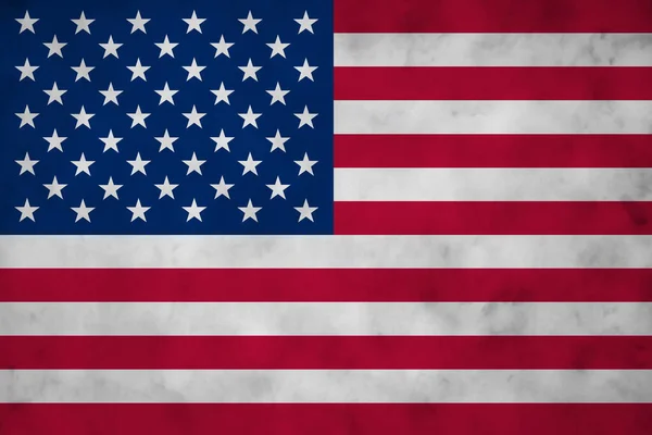 Usa Vlag Grunge Beton Muur Achtergrond — Stockfoto