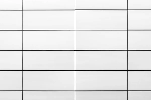 Abstracte Architectuur Detail Achtergrond Van Grijze Monochrome Metalen Panelen — Stockfoto