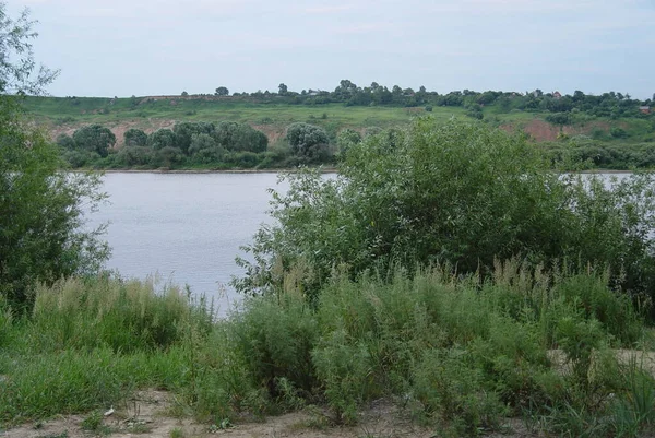 Пейзажі Краєвиди Російській Сільській Місцевості — стокове фото