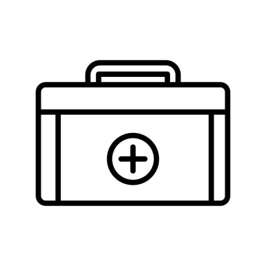 İlk torba Doğrusal Vektör Simgesi Tasarımı