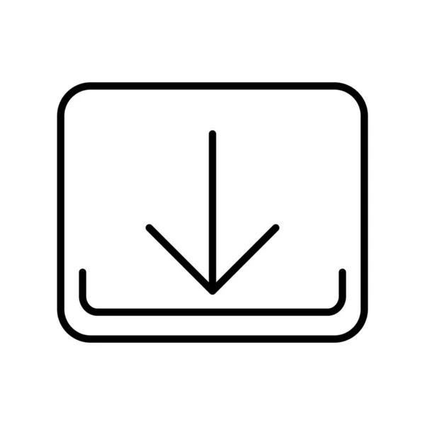 Scarica Linear Vector Icon Design — Vettoriale Stock
