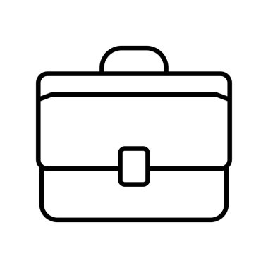 Evrak Davası Doğrusal Vektör Simgesi Tasarımı