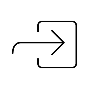 Doğrusal Vektör Simgesi Tasarımı