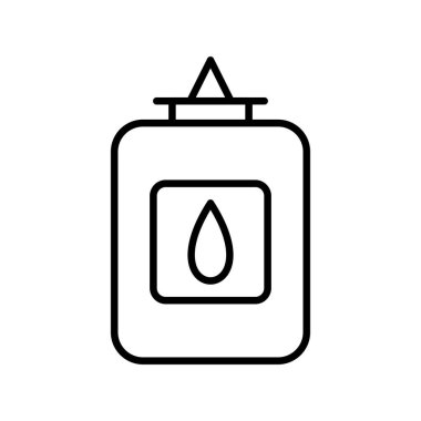 Göz Düşüren Doğrusal Vektör Simgesi Tasarımı