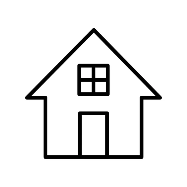 Home Linear Vector Icon Design — 스톡 벡터