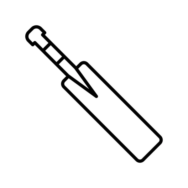 Bat Vector Line Icon Design — Vetor de Stock