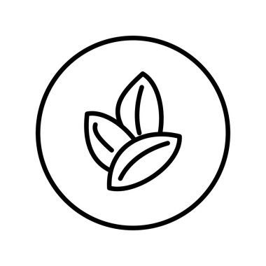 Organik Vektör Satır Simgesi Tasarımı