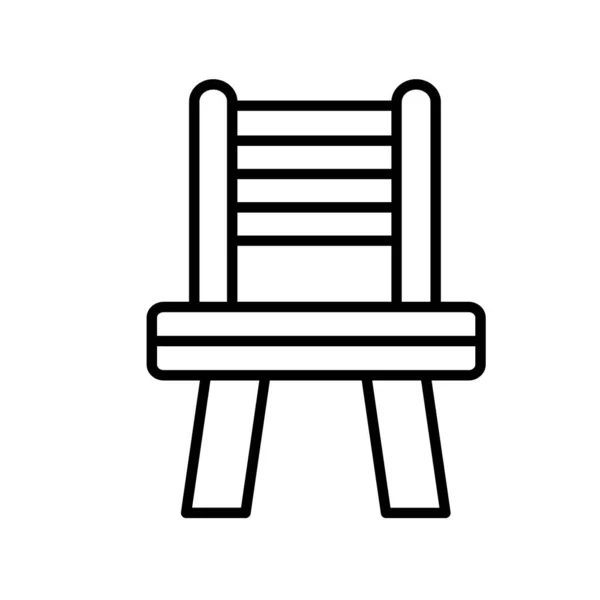 Loungechair矢量线图标设计 — 图库矢量图片