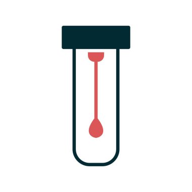 Örnek Kabartma İki Renk Vektörü Simgesi Tasarımı