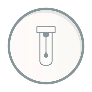 Çember Gri Vektör Simgesi Tasarımı