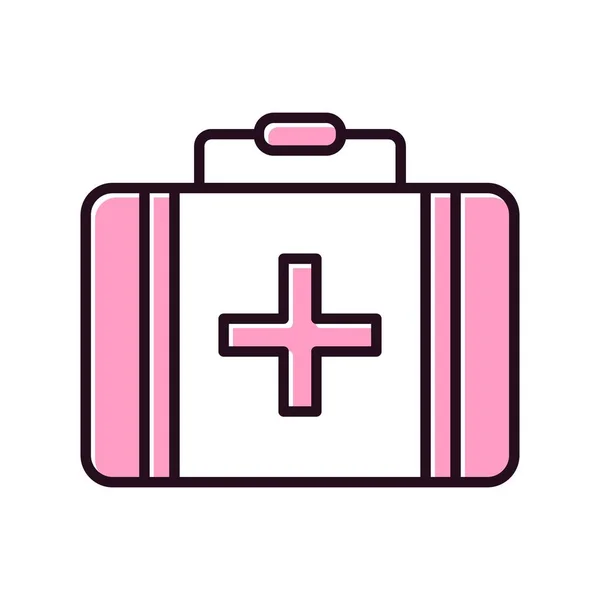 Briefcase Filled Vector Icon Design — Stock Vector