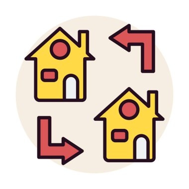 Doğrusal Vektör Simgesi Tasarımı Aktar