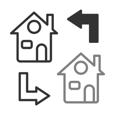 Doğrusal Vektör Simgesi Tasarımı Aktar