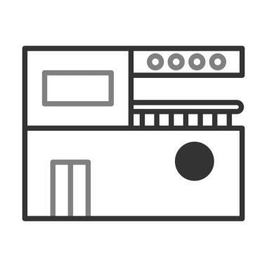 Doğrusal Vektör Simgesi Tasarımı İnşa ediliyor