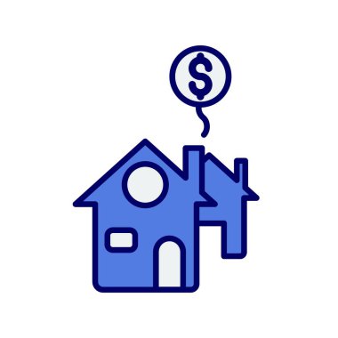 Yerleşim Satırı Dolu Vektör Simgesi Tasarımı