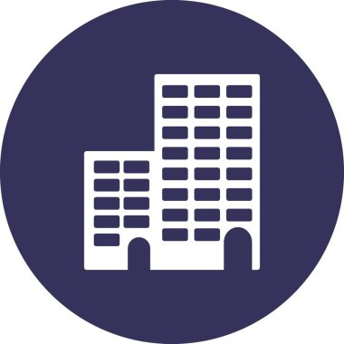 Daireler Glyph Çember Vektör Simgesi Tasarımı