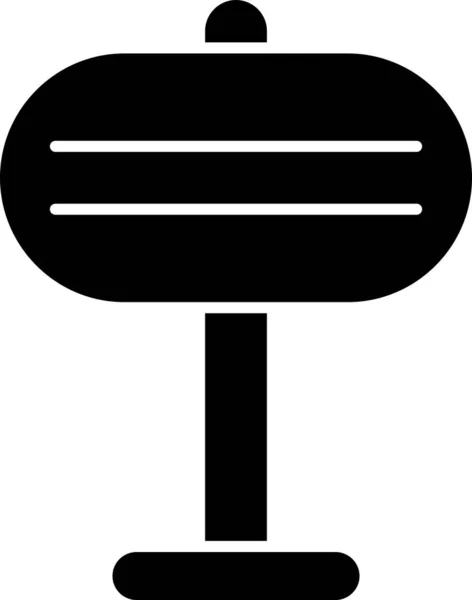 Πίνακας Ανακοινώσεων Glyph Vector Icon Design — Διανυσματικό Αρχείο