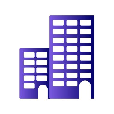 Daireler Glyph Gradyan Doğrusal Vektör Simgesi Tasarımı