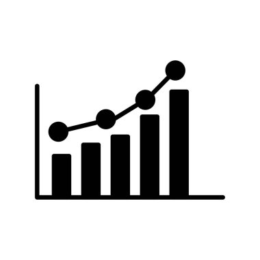 Büyüme Doğrusal Vektör Simgesi Tasarımı