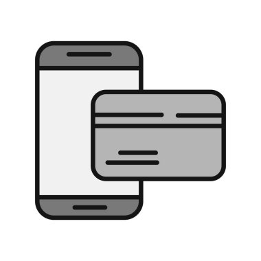 Çevrimiçi Ayar Gri Vektör Simgesi Tasarımı