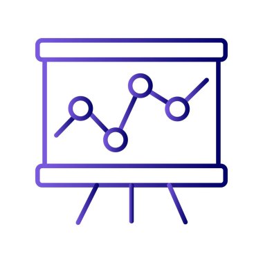 Analiz Satırı Gradyan Simgesi Tasarımı