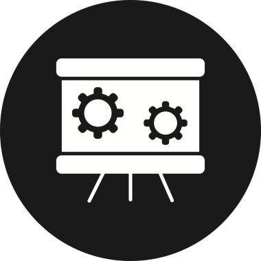 Dişliler için Döndürülmüş Simge Tasarımı