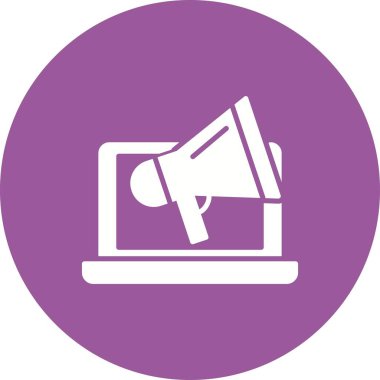 Pazarlama Kabartma Çemberi Simge Tasarımı