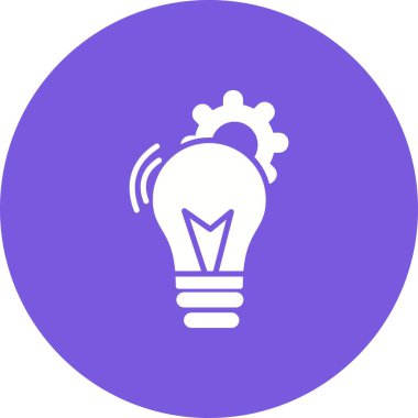 Fikir Kabartma Çemberi Simge Tasarımı