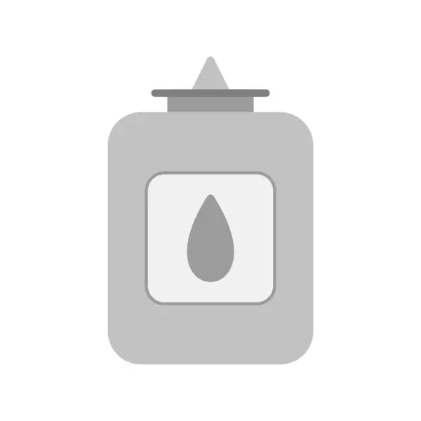 Eye Drops Flat Grey Icon Design —  Vetores de Stock