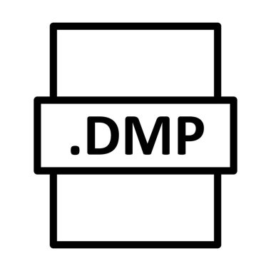 .DMP Doğrusal Vektör Simgesi Tasarımı