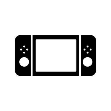 Konsol Glyph Vektör Satır Simgesi Tasarımı