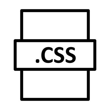 .CSS Doğrusal Vektör Simgesi Tasarımı