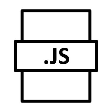 .JS Doğrusal Vektör Simgesi Tasarımı