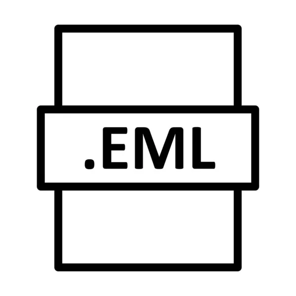 Eml Linear Vector Icon Design — Stockfoto