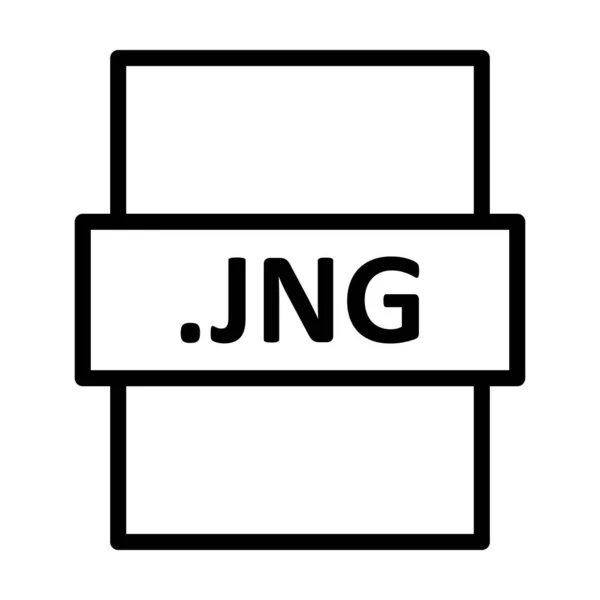 Jng Linear Vector Icon Design — Stockfoto