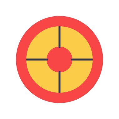 Düz Vektör Satır Simgesi Tasarımı