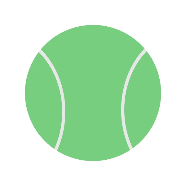 Tennis Flat Vector Line Icon Design — Stockvektor