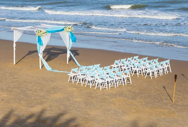 Svatební obřad na pláži — Stock fotografie
