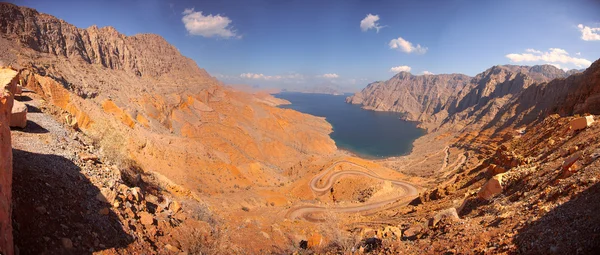 Khor Najd, bir fiyort Musandam Yarımadası'nda, Umman