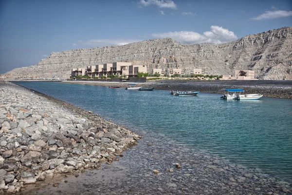 Khasab Musandam Yarımadası'nda, Umman yakınındaki kıyı sahne Amazinc