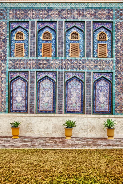 Arquitectura islámica tradicional en Doha, Qatar — Foto de Stock