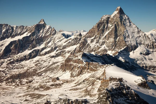 Vista panoramica sul Cervino, Svizzera — Foto Stock