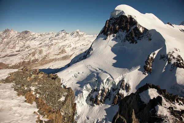 Ausblicke rund um Zermatt und Matterhorn, Schweiz — Stockfoto