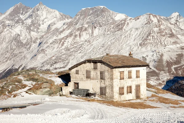 Ausblicke rund um Zermatt und Matterhorn, Schweiz — Stockfoto