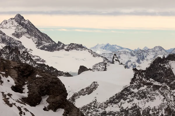 Дивовижні гірські пейзажі з Енгельберг, Швейцарія — стокове фото